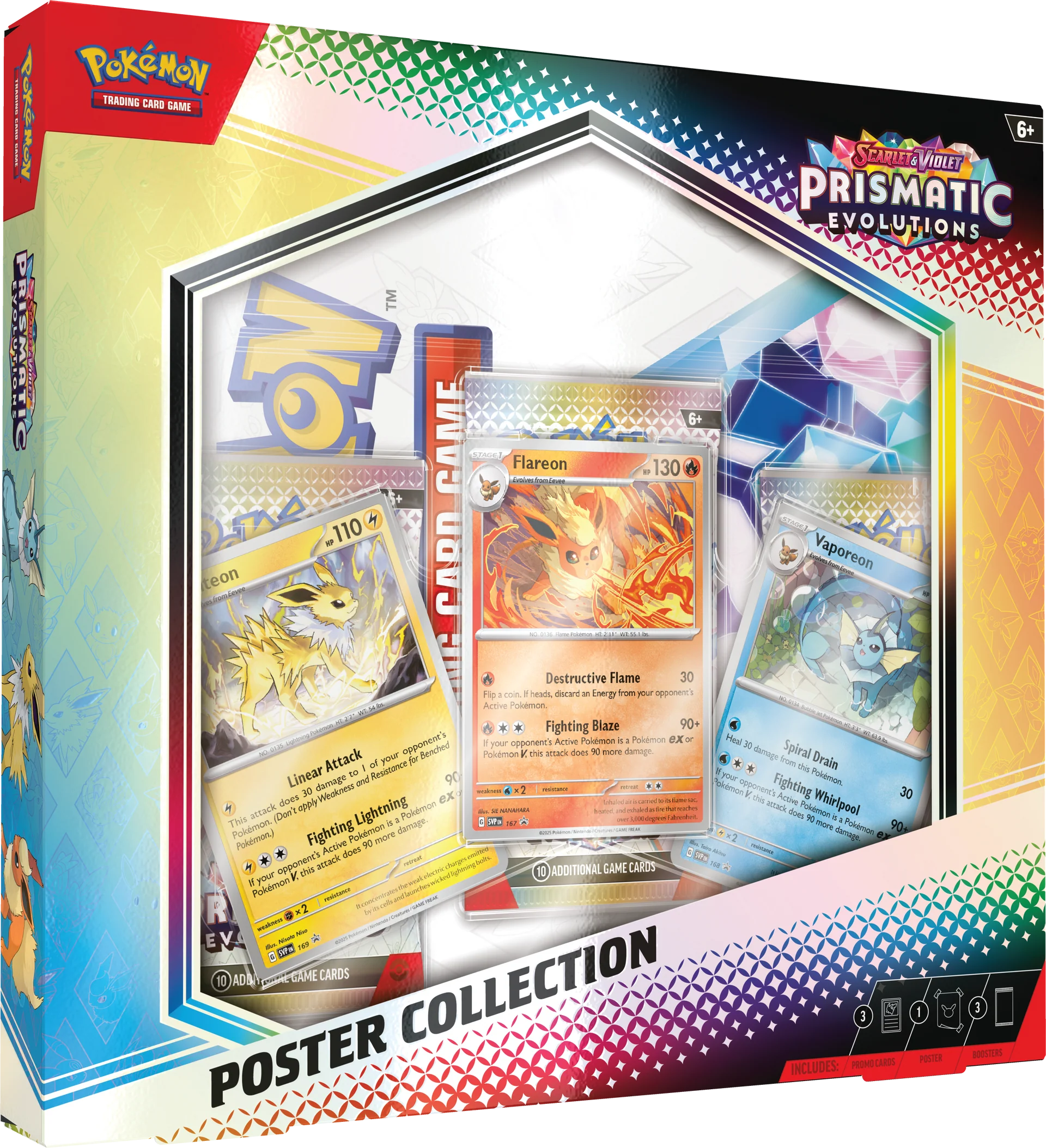 Pokémon Scarlet & Violet – Prismatic Evolutions Poster Collection
