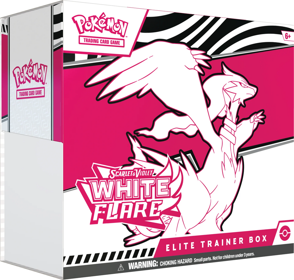 Pokémon Scarlet & Violet – White Flare Elite Trainer Box