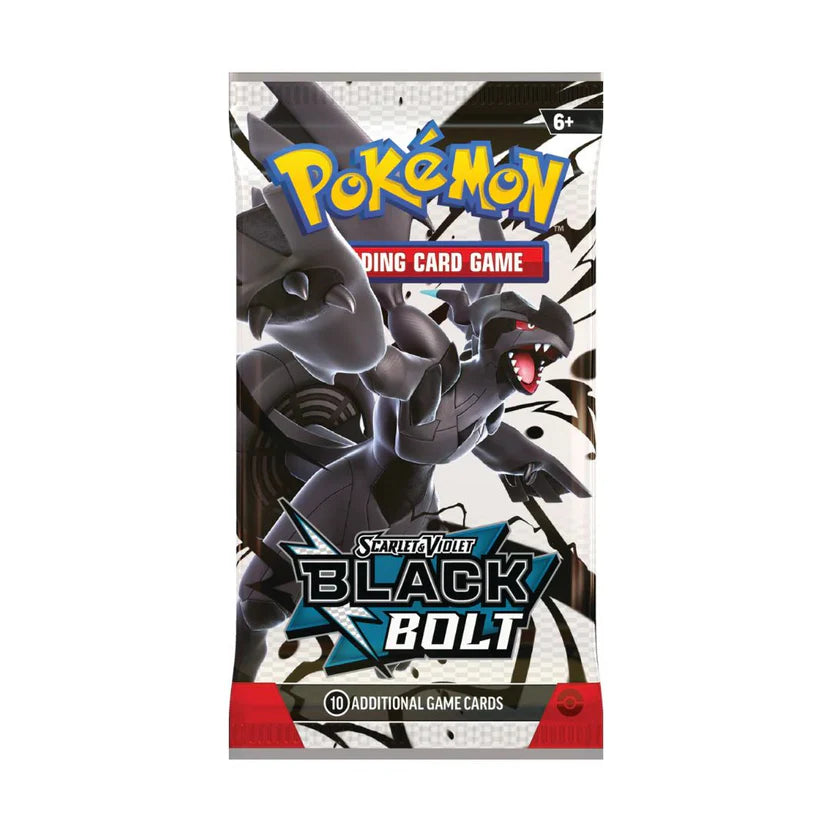 Pokemon Scarlet & Violet 10.5: Black Bolt Booster Pack